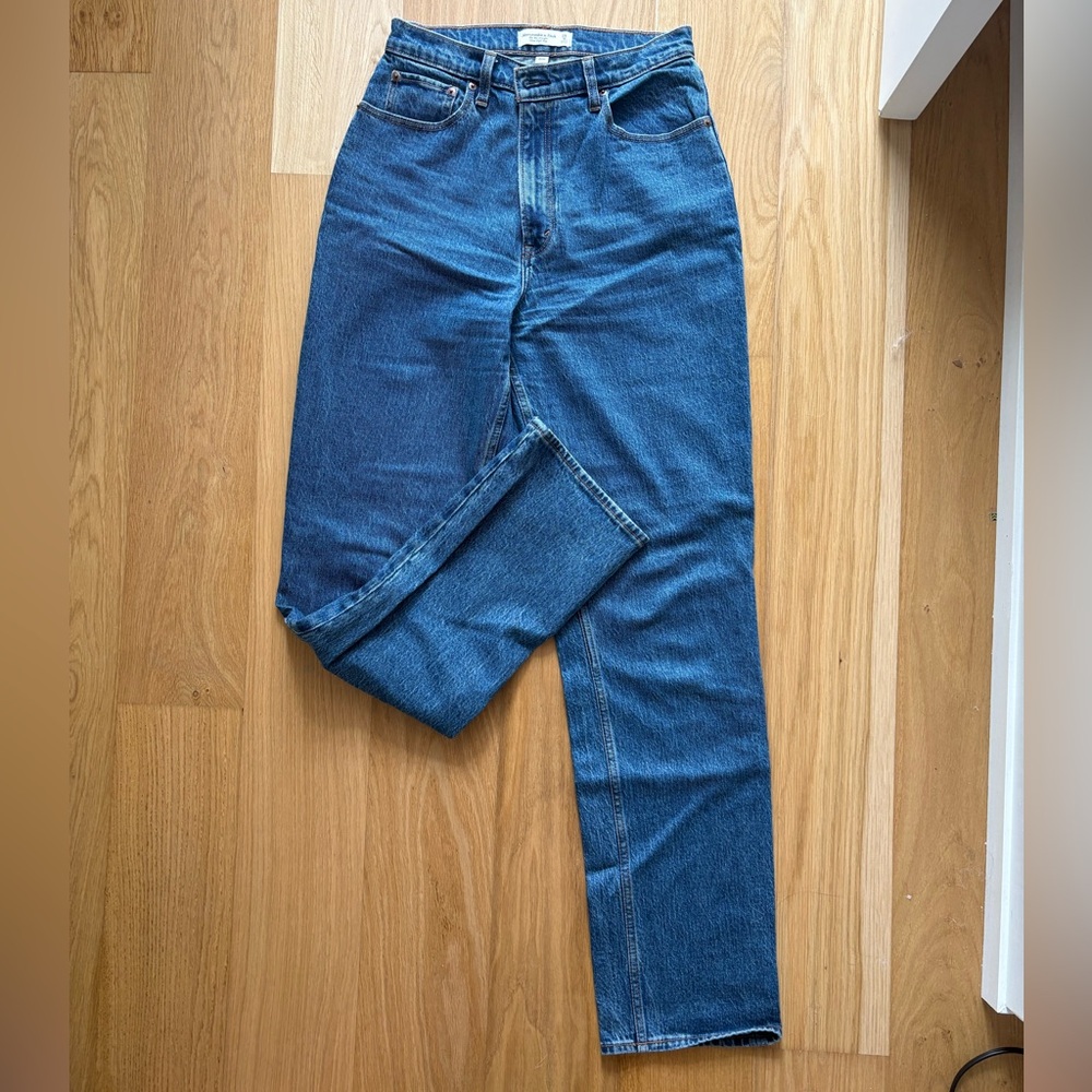Abercrombie & Fitch 90’s straight extra high rise